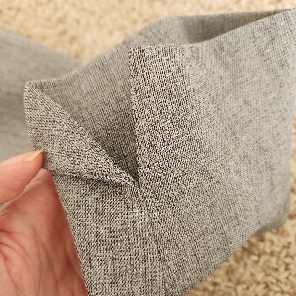 Kasper Jacket Melange Two-Button Blazer Grey Sz.14 - image 4